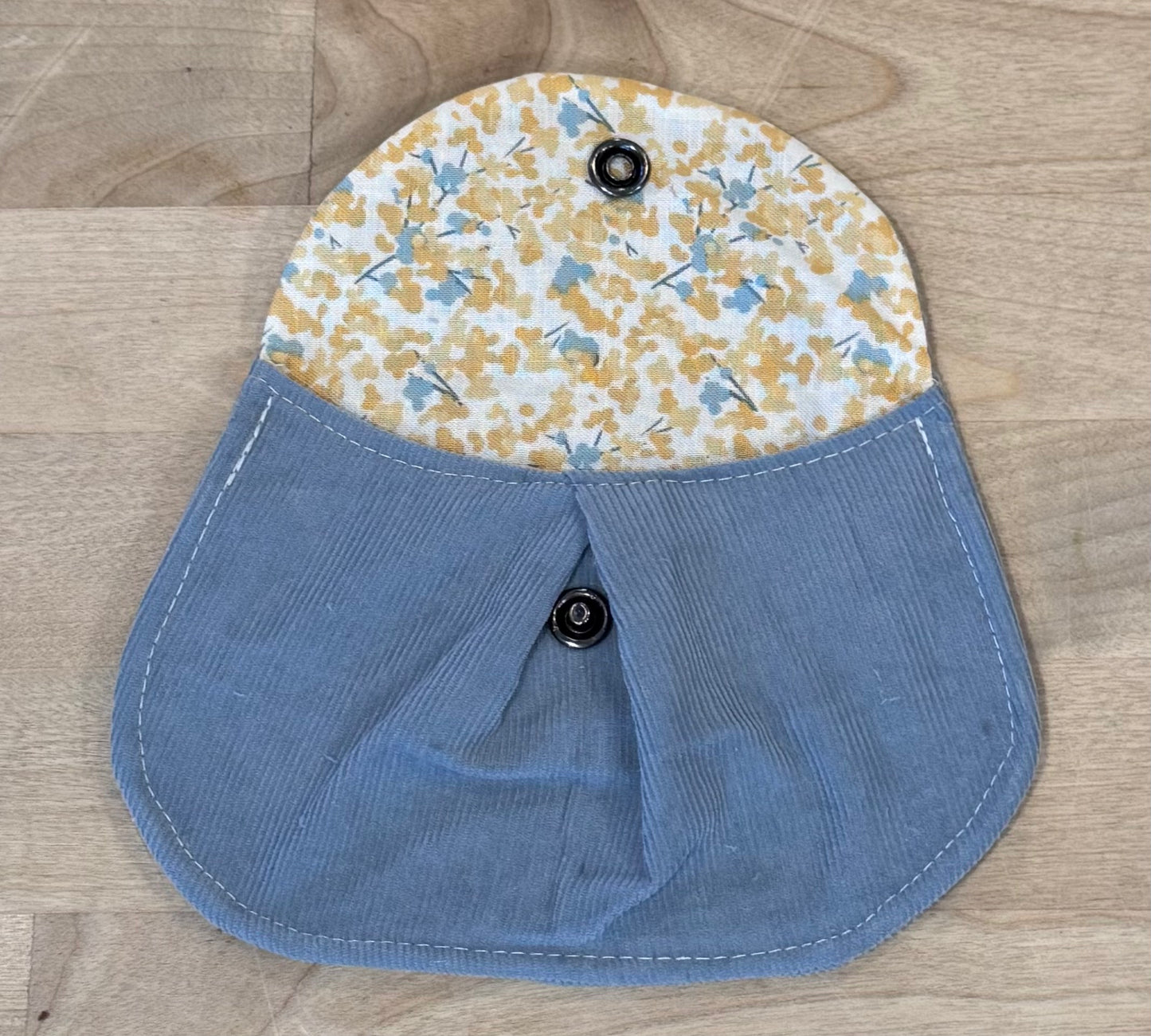 Gathered Corduroy Everyday Pouch