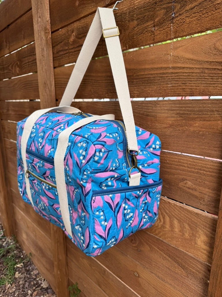 Romantic Floral Overnight Bag