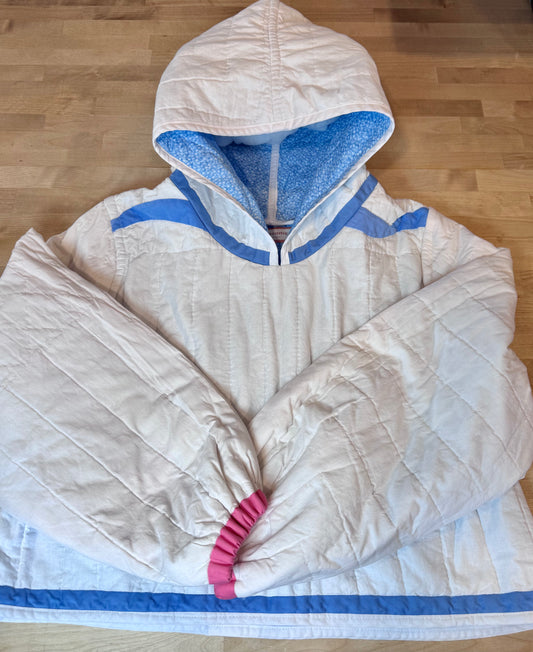 Floral Quilt Hoodie