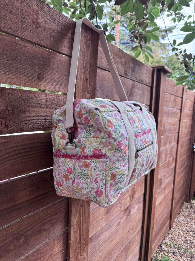 Floral Overnight Bag