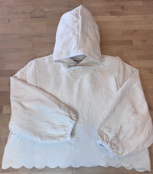 Vintage White Quilt Jacket