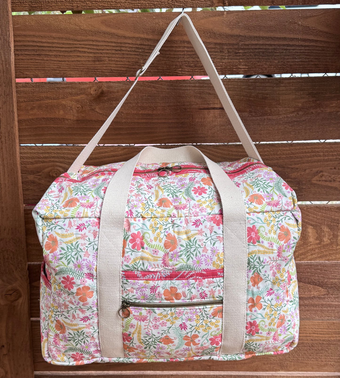 Floral Overnight Bag