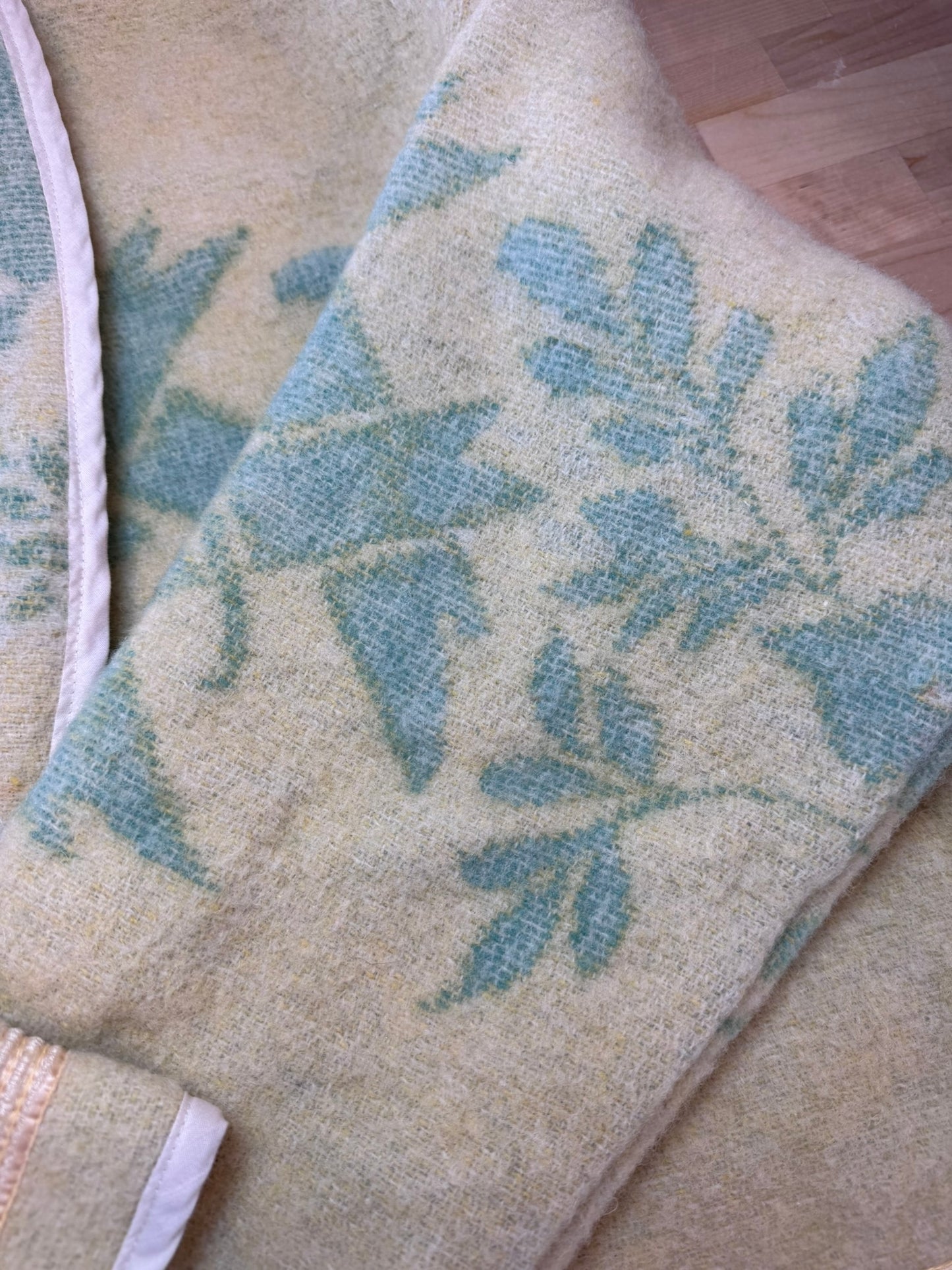 Sage Wool Blanket Jacket