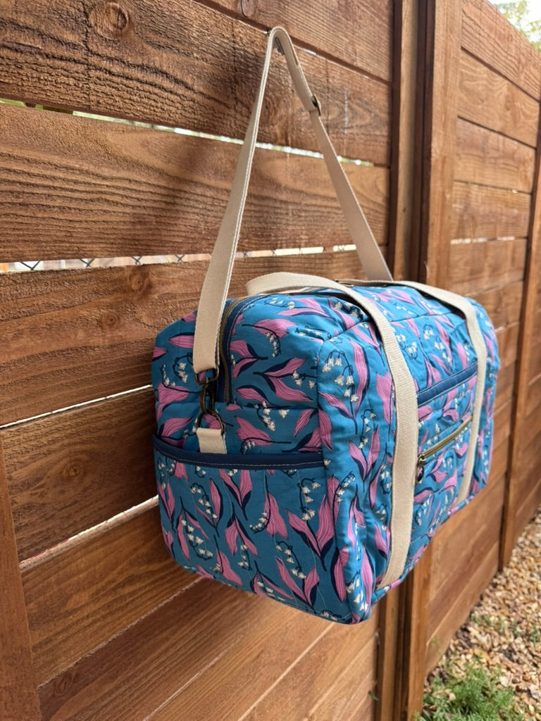 Romantic Floral Overnight Bag