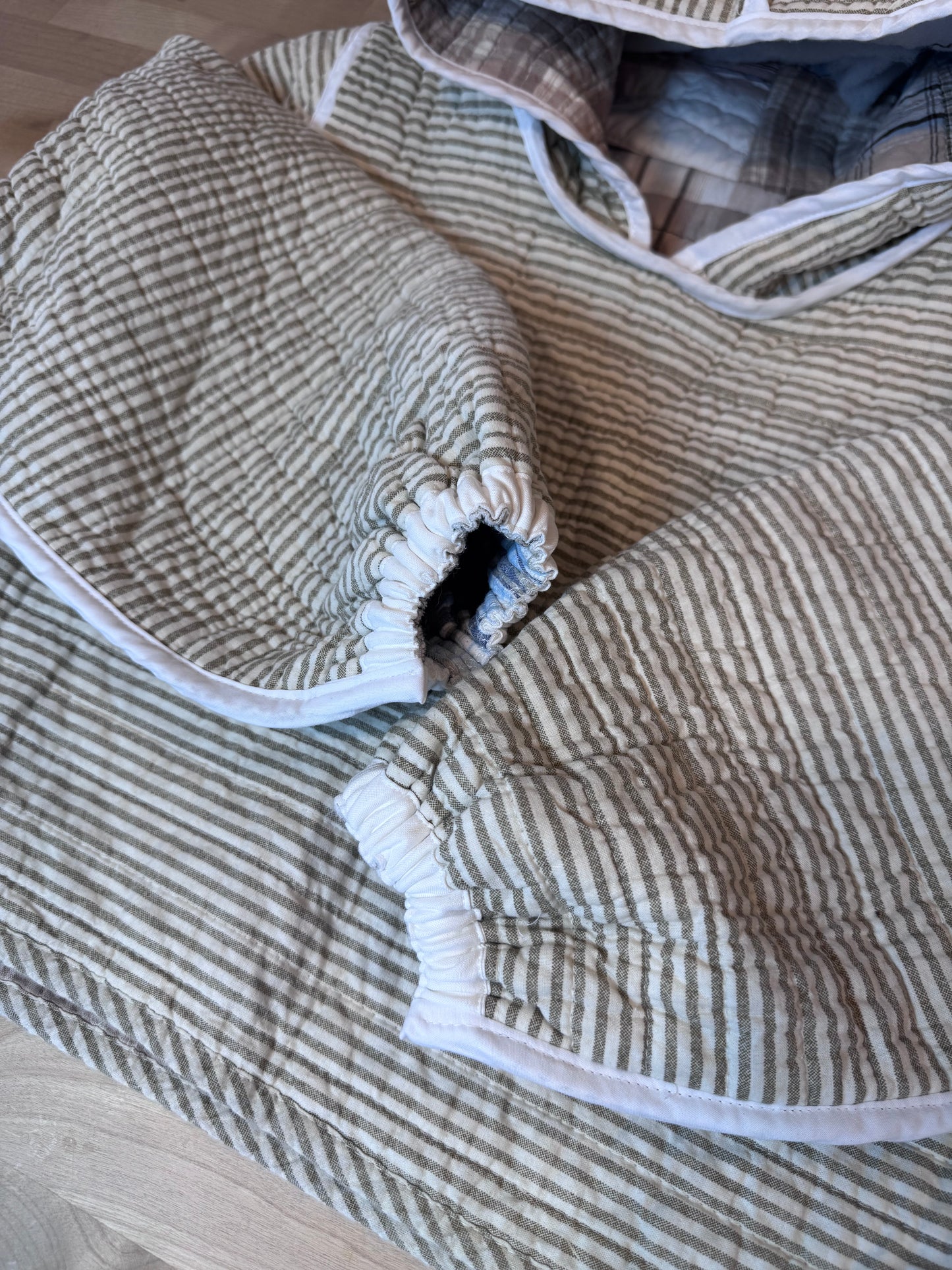 Reversible Vintage Quilt Hoodie