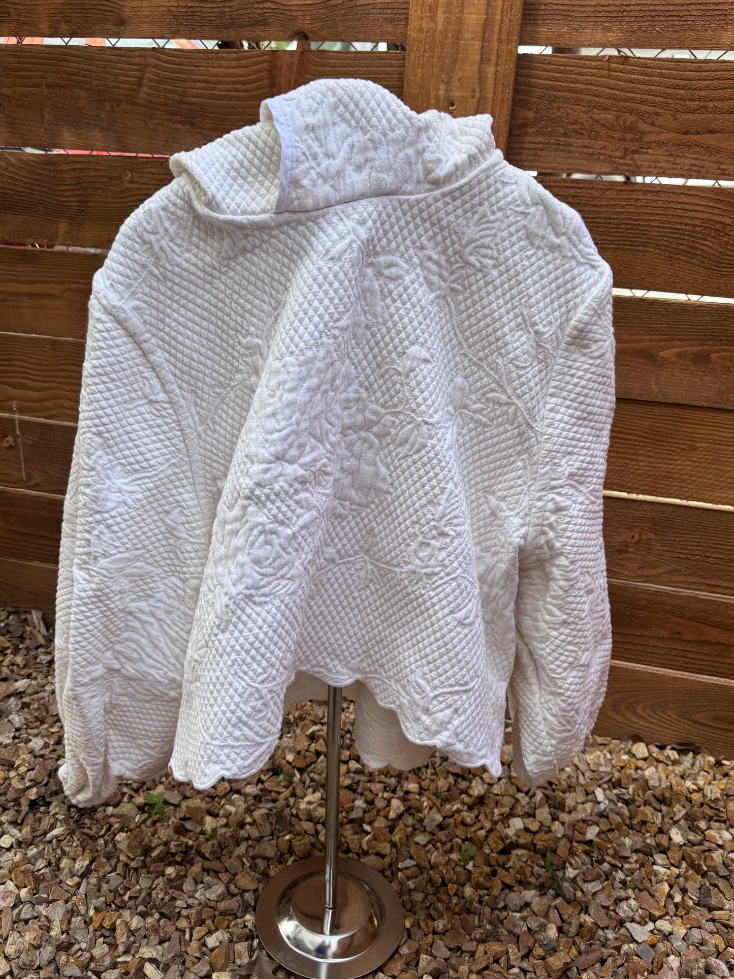 White Oversize Hoodie