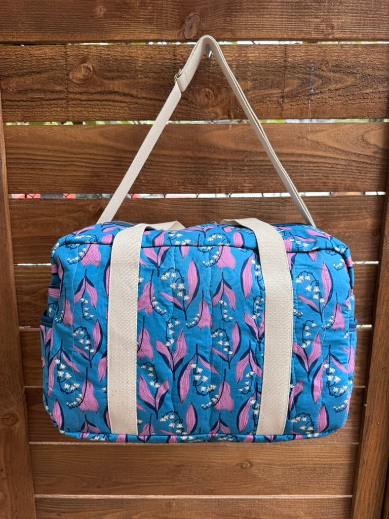 Romantic Floral Overnight Bag