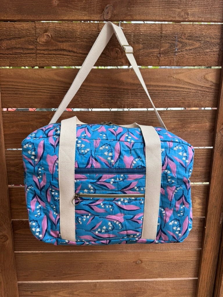 Romantic Floral Overnight Bag