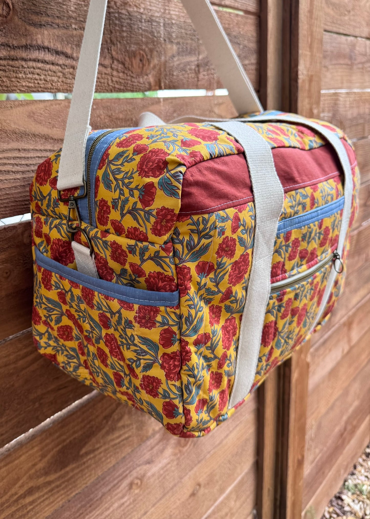 Soft Bloom Overnight Bag