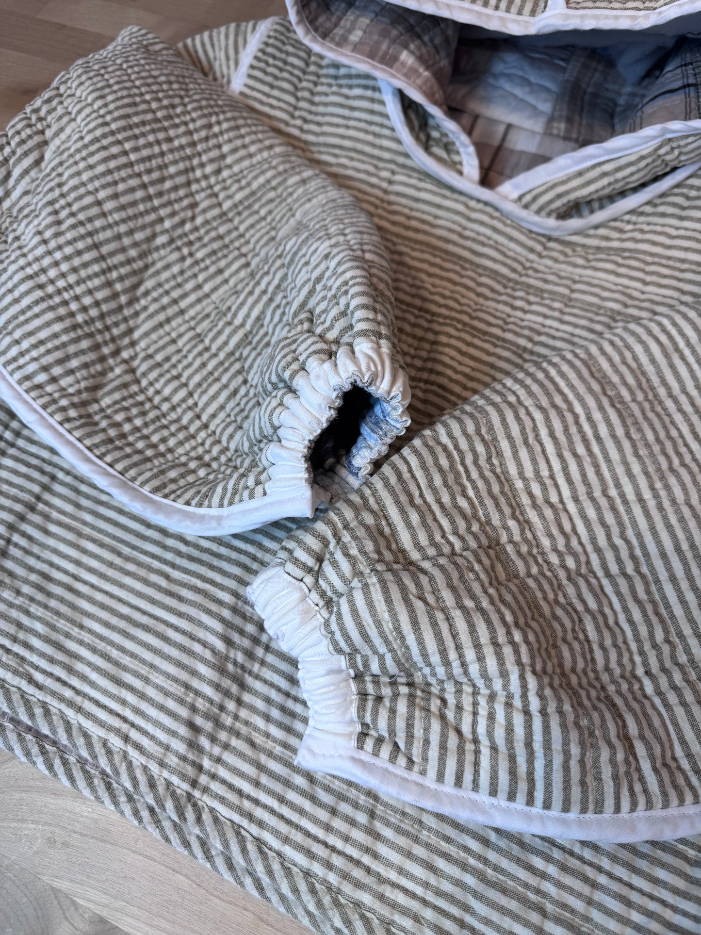 Reversible Vintage Quilt Hoodie