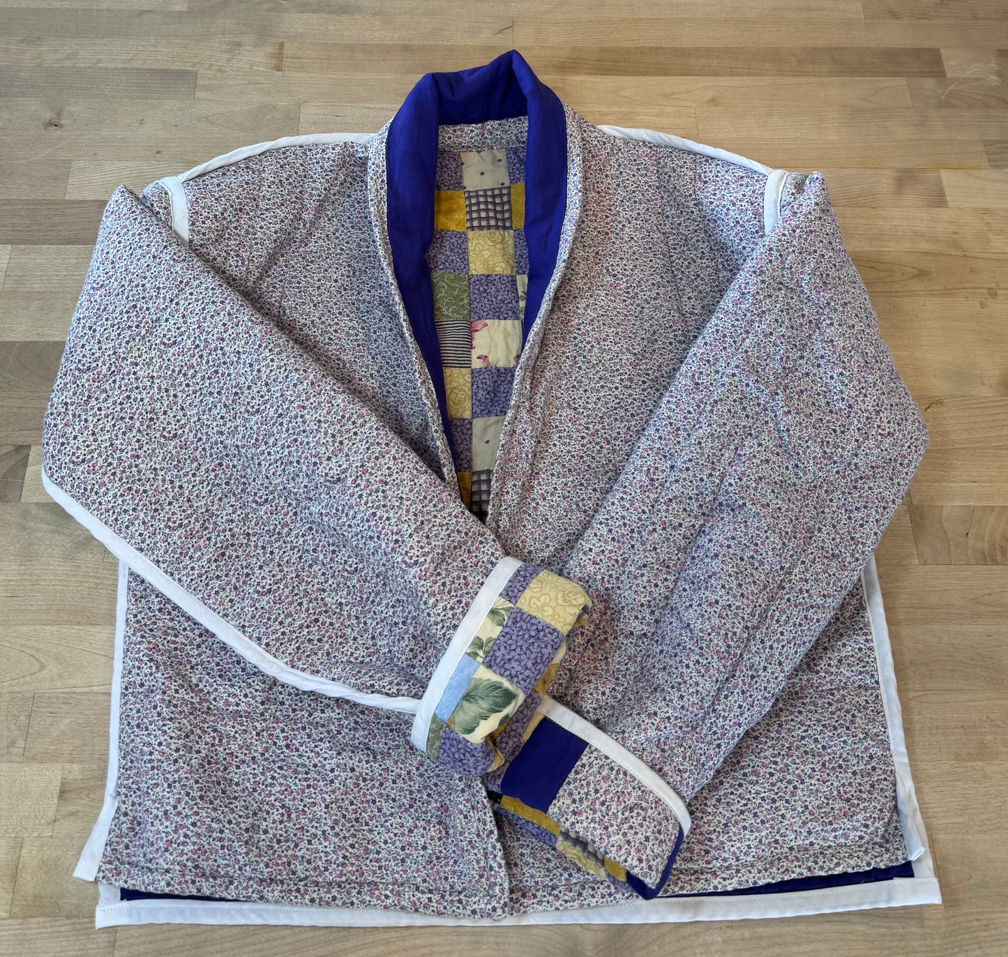 Reversible Handmade Quilt Coat